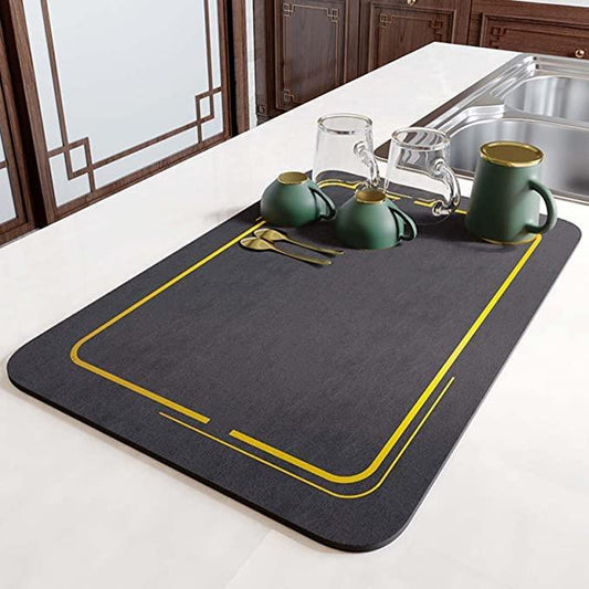 Kitchen Super Absorbent Dish Drying Mat