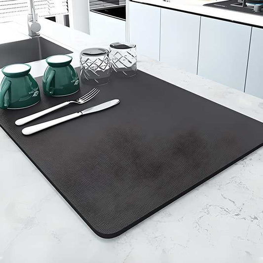 Kitchen Super Absorbent Dish Drying Mat